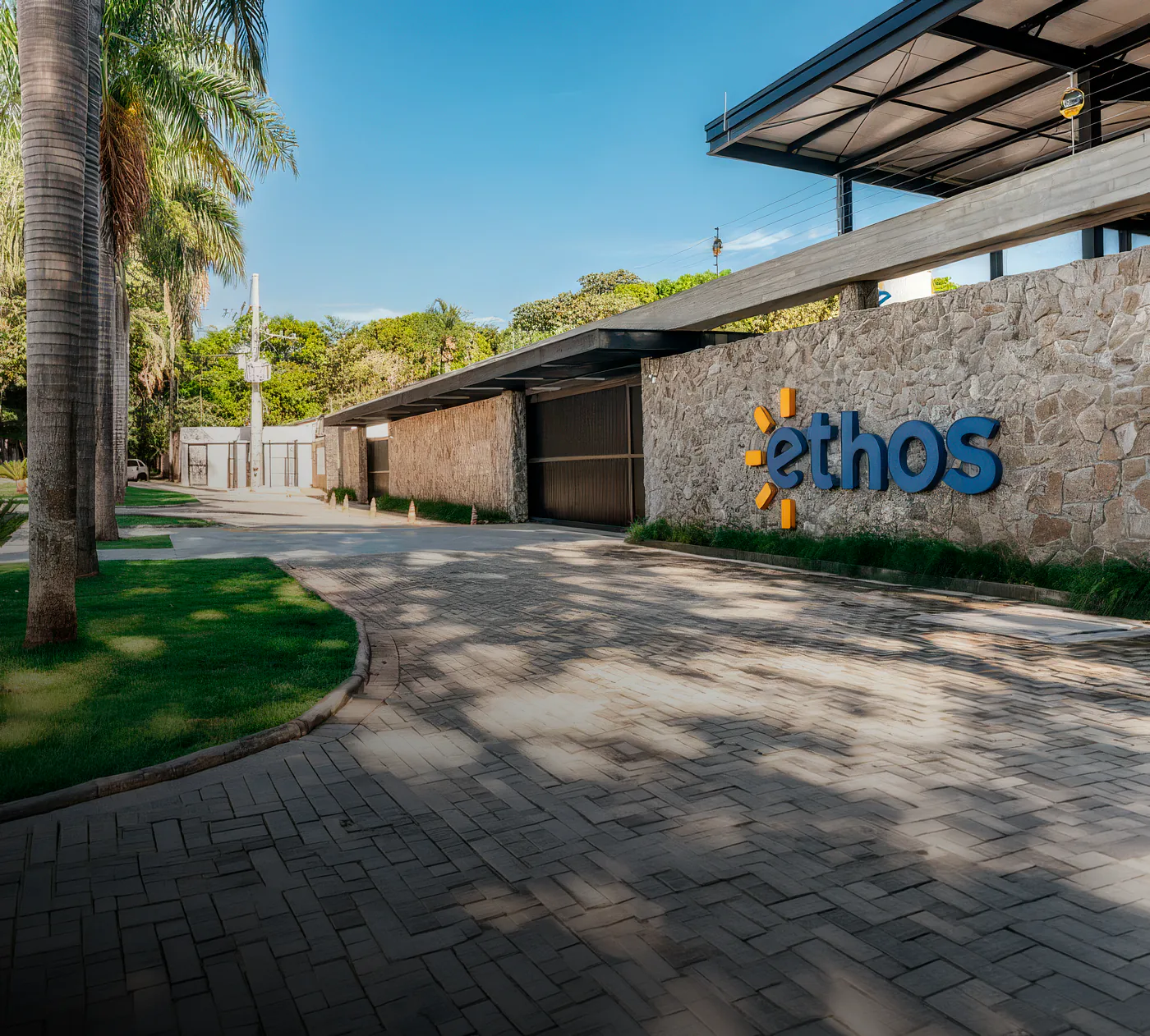 Vista da Unidade Jardins da Escola Ethos.