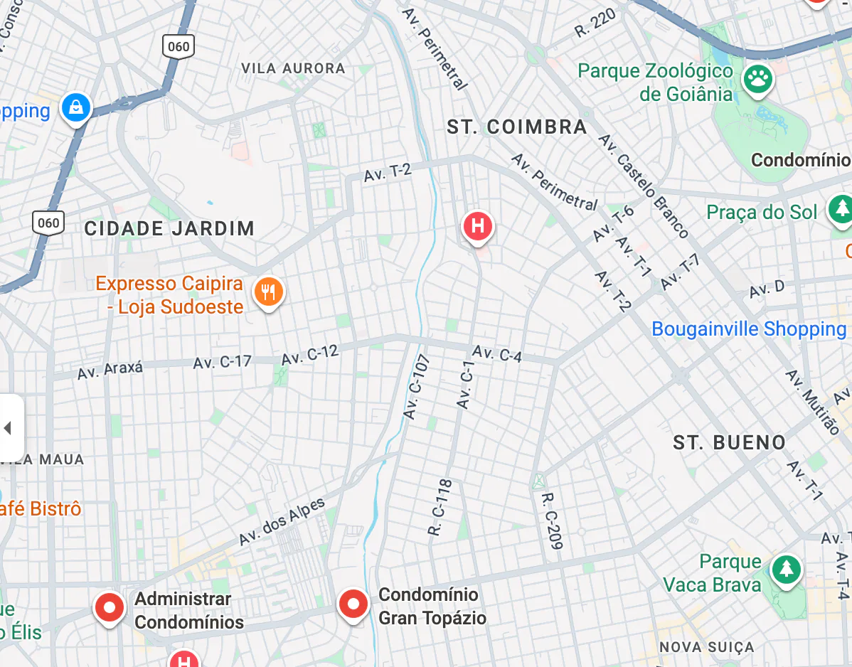 Ambiente da unidade Ethos Jardins.